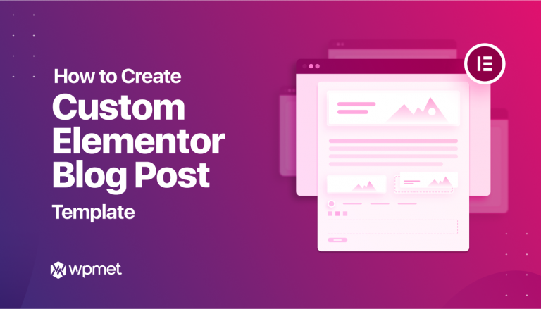 how to create a blog post in elementor