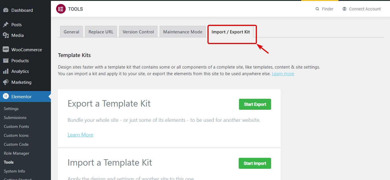 Elementor 3.6 Review Elementskit 3.6 Import-Export Template Kit 
