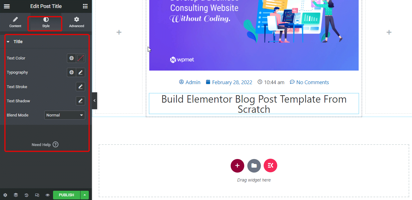 How To Create Custom Elementor Blog Post Template In 2 Ways