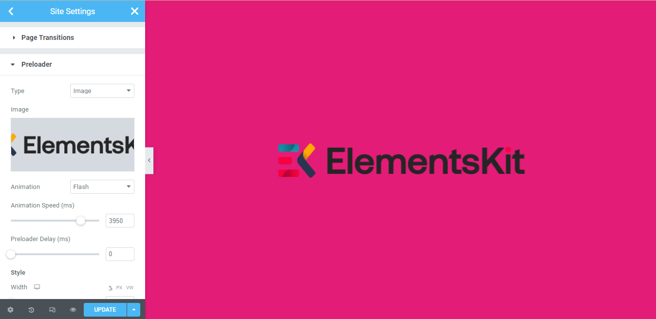 Elementor 3.6 Review  Page Transitions with Preloader