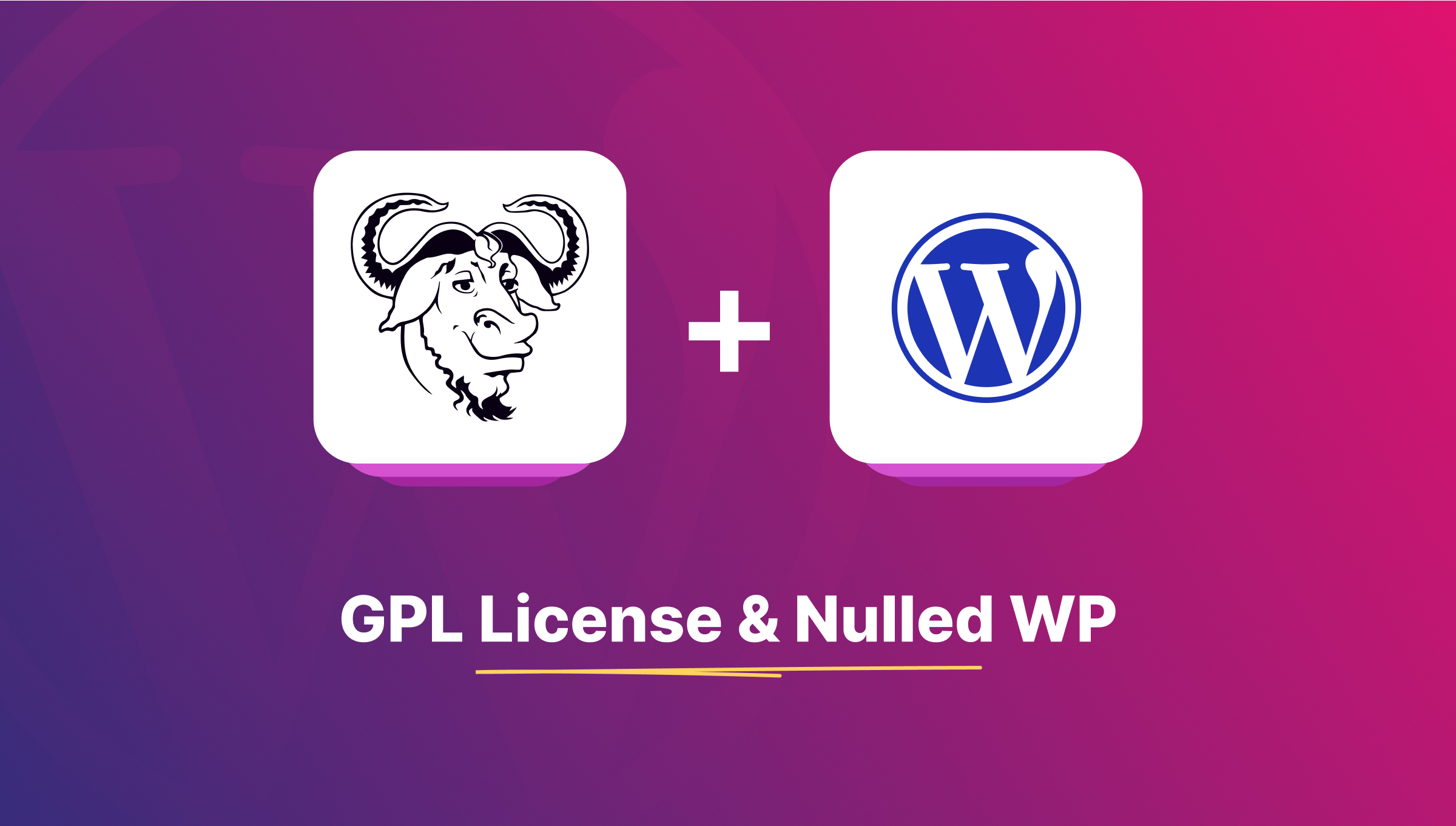 Does GPL license make WordPress nulled plugins and themes legal