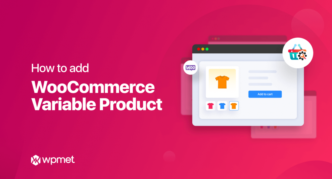 Add WooCommerce variable product with ShopEngine