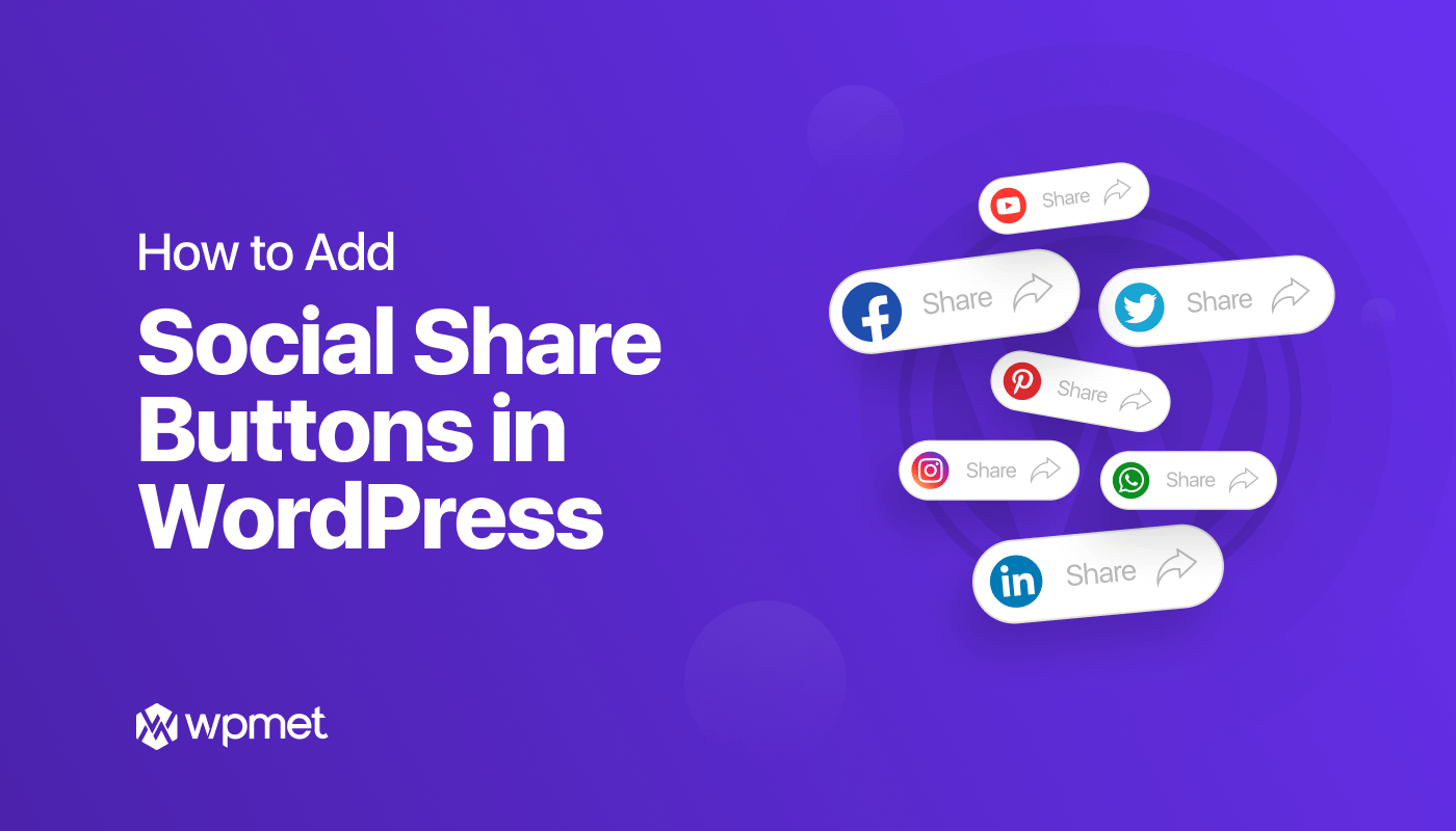 How To Add WordPress Share Buttons