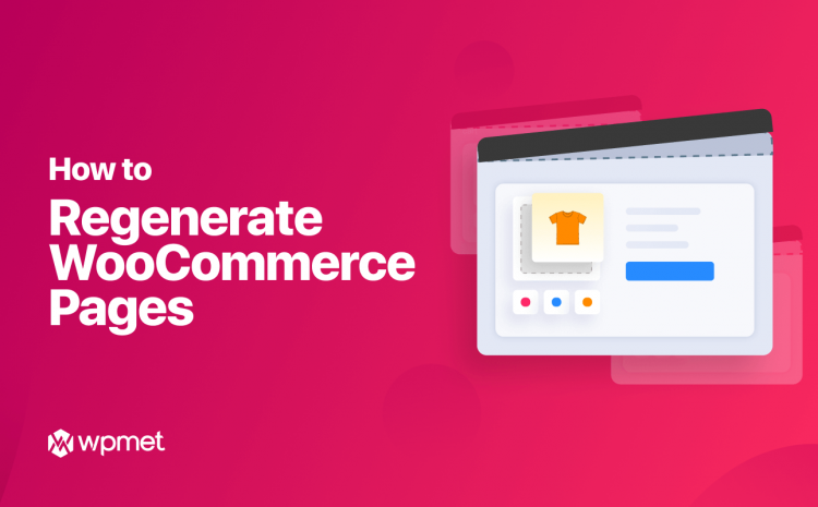 How to regenerate WooCommerce default pages