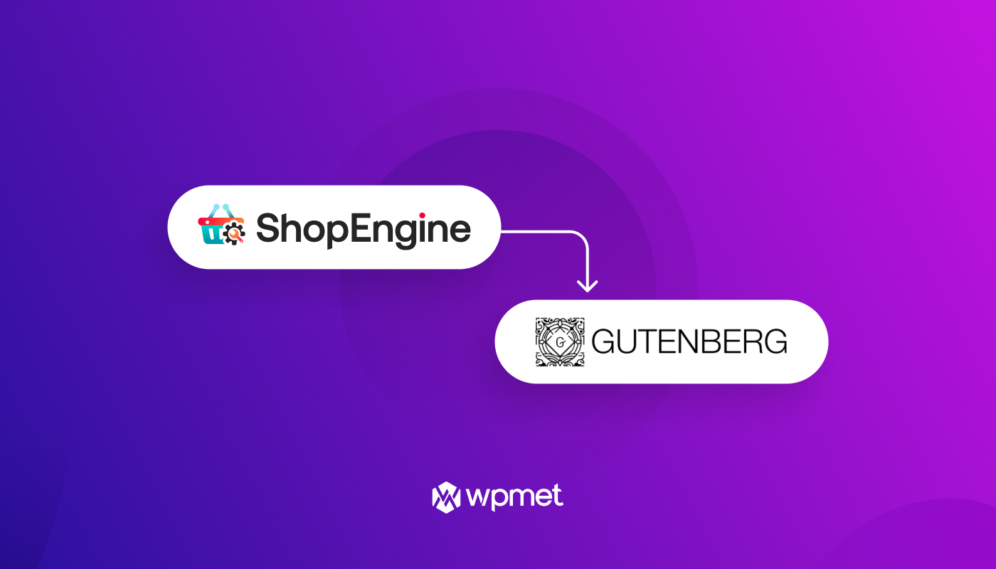 ShopEngine Gutenberg integration