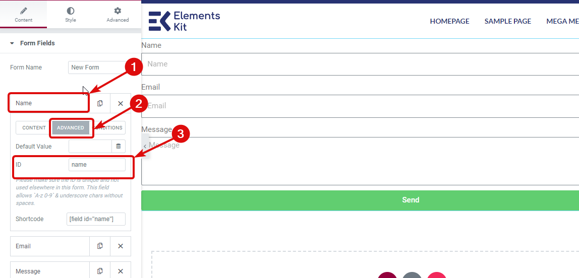 Conditional Fields for Elementor Pro Form