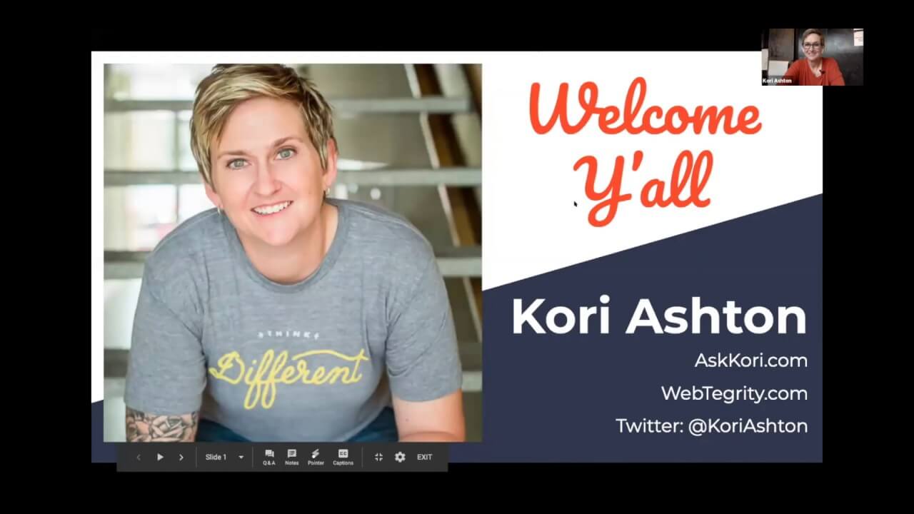 WordPress YouTube Channels- Kori Ashton