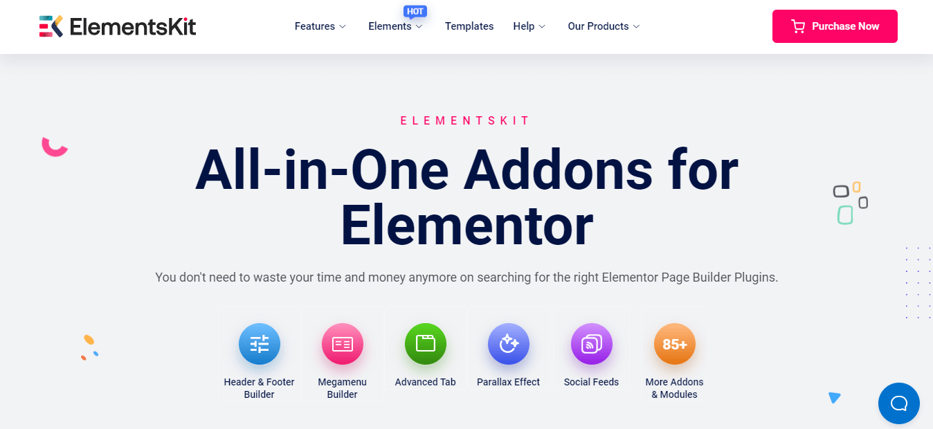 ElementsKit all in one Elementor addon