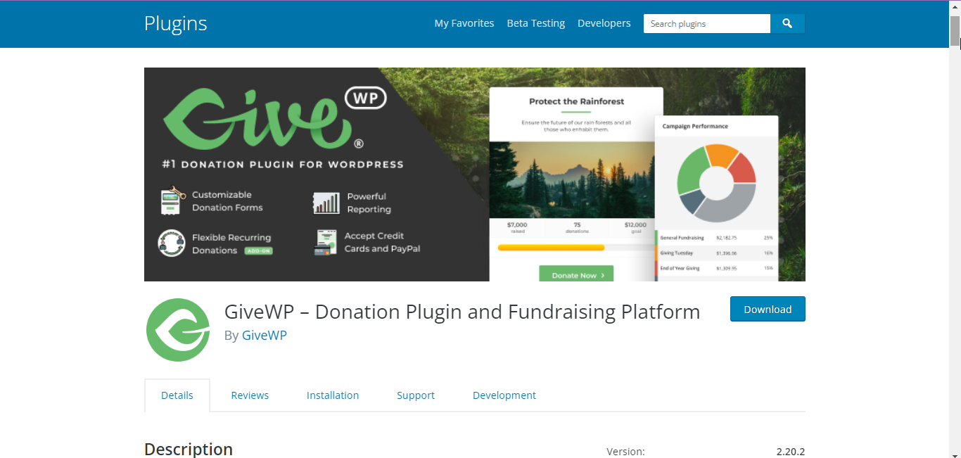 how to integrate a donation plugin