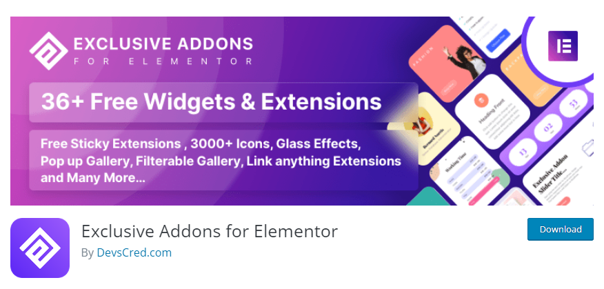 Exclusive Addons - Best Lottie animation plugin in WordPress