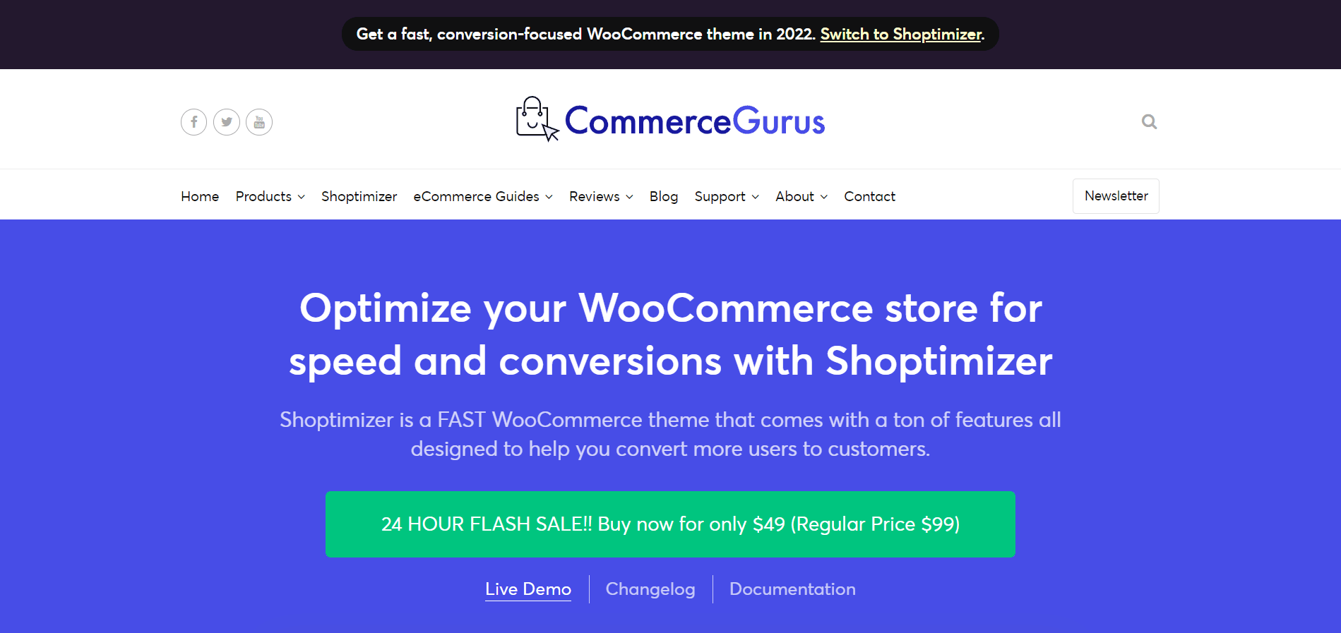 Shoptimizer WooCommerce themes