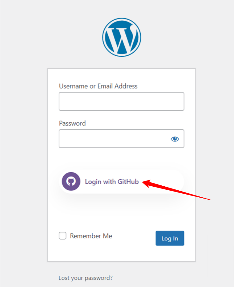 Integrazione GitHub di WordPress