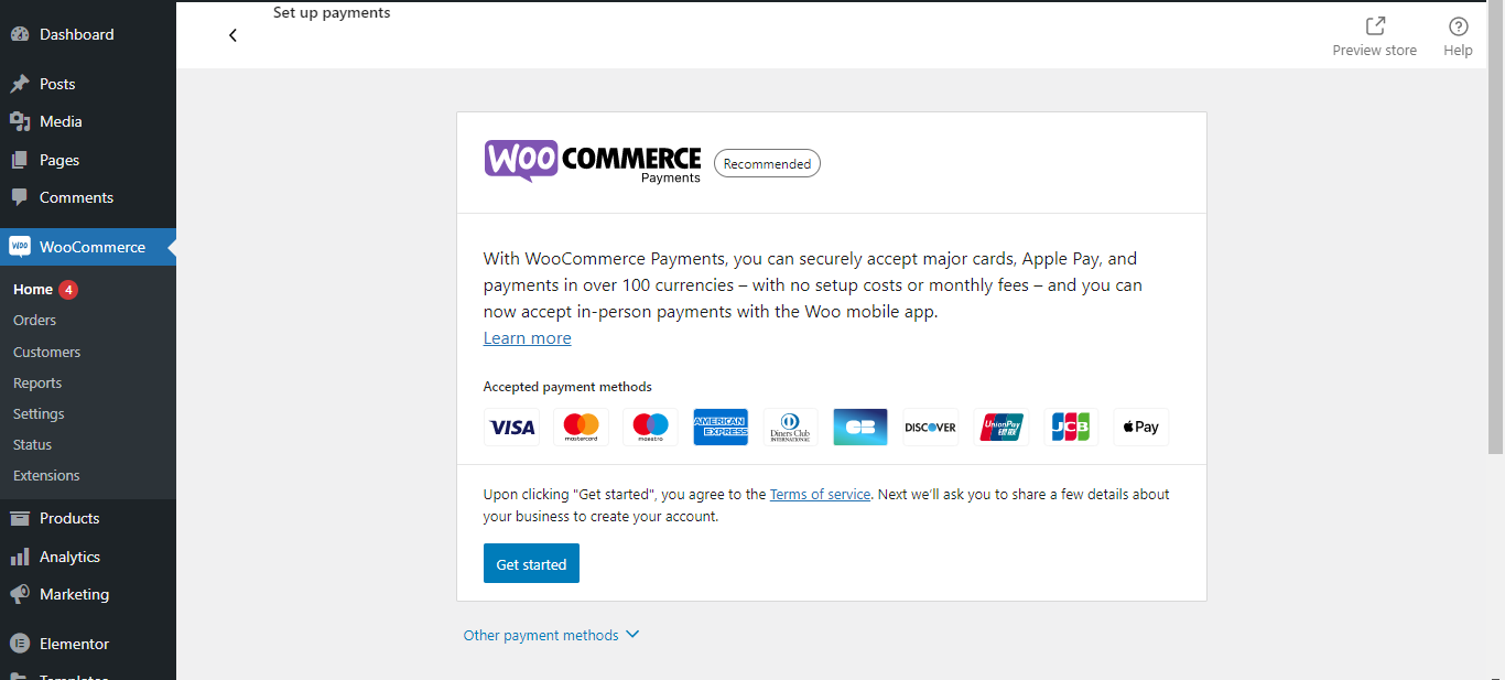 WooCommerce 결제를 통합하는 방법