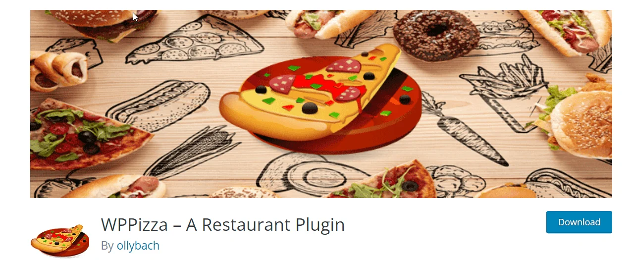 wppizza - melhores plug-ins de restaurante wordpress