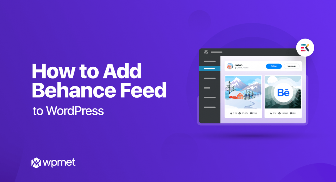 How to Use Behance WordPress Plugin to Add Feed to Your Site