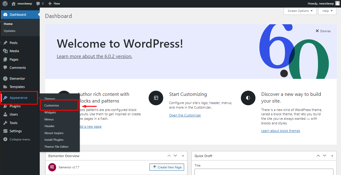 WordPress Website Builder, Get Started for Free in Minutes