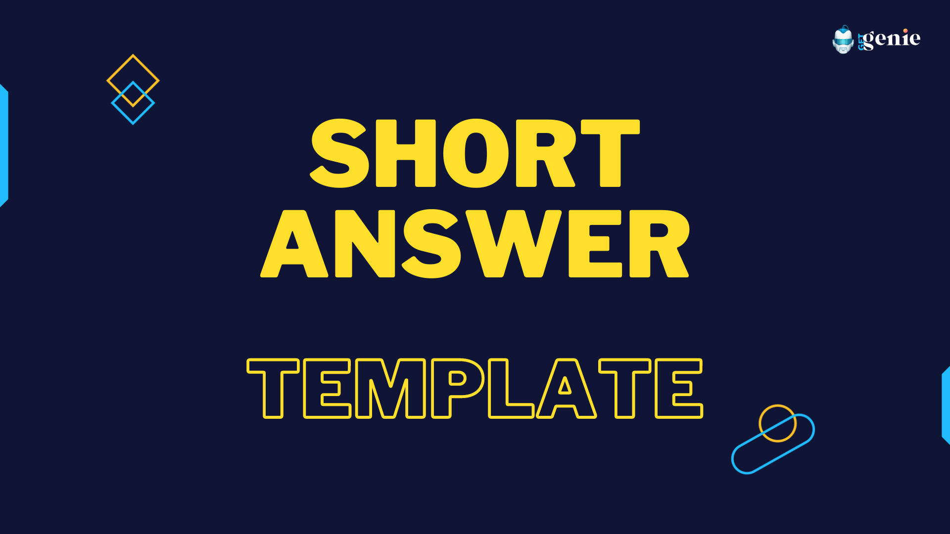 GetGenie - Your SEO and Content Assistant  - Short Answer Template - Wpmet, XpeedStudio