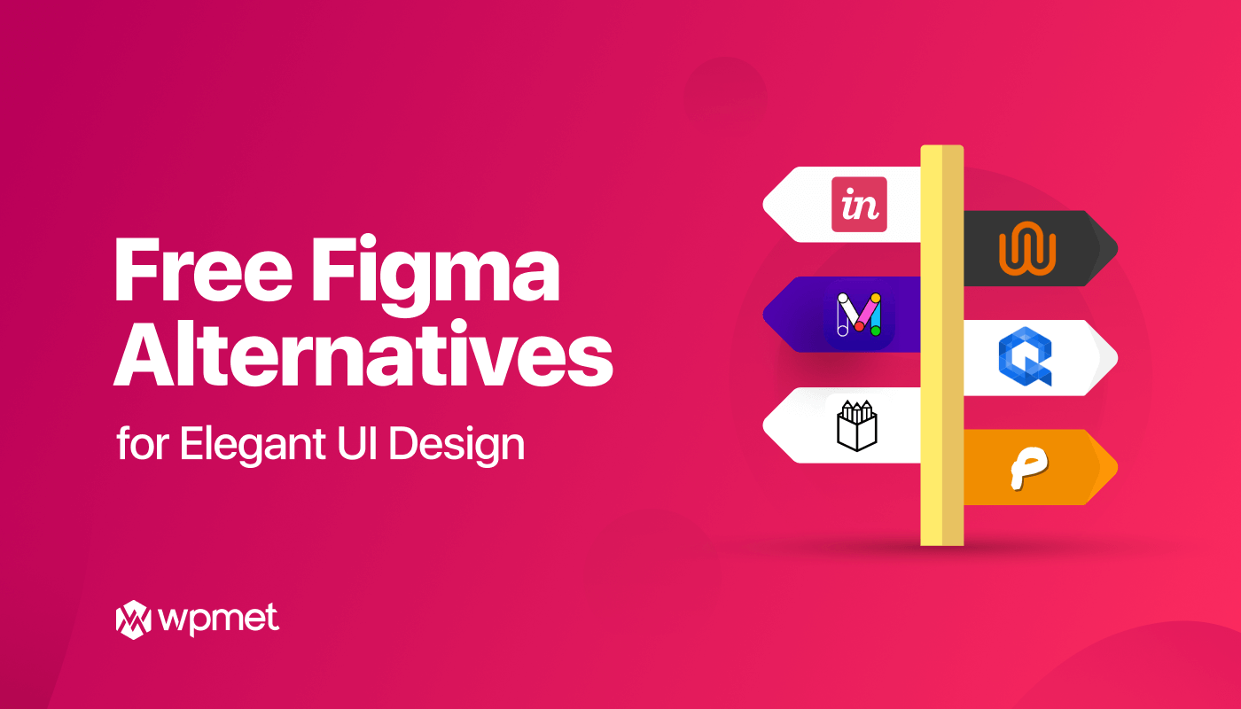 Top 6 Free Figma Alternatives for Elegant UI Design Wpmet