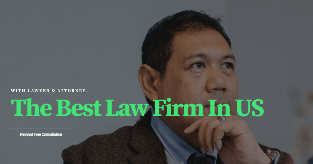 How to create a law firm website - Final law firm look - WordPress lawyer website