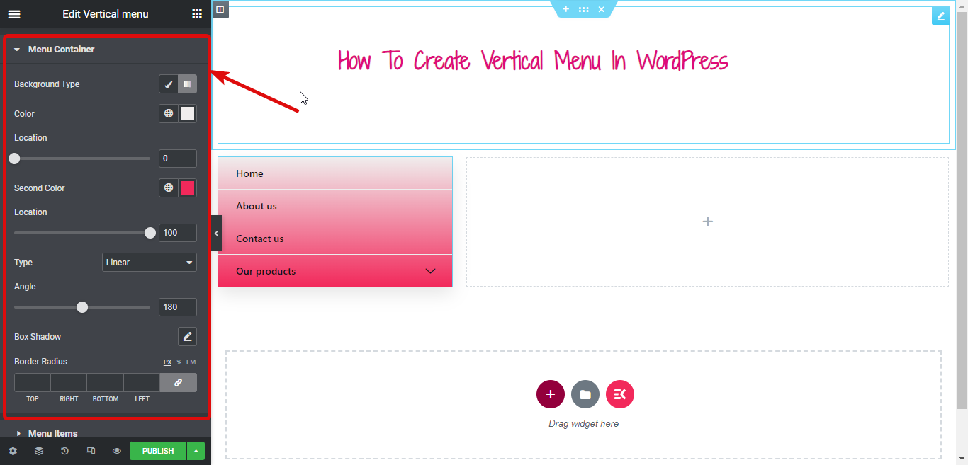 How to Create Vertical Menu in WordPress in 6 Steps