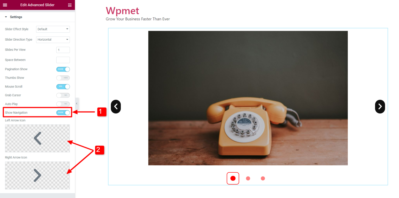 How to add Advanced Slider in Elementor using ElementsKit