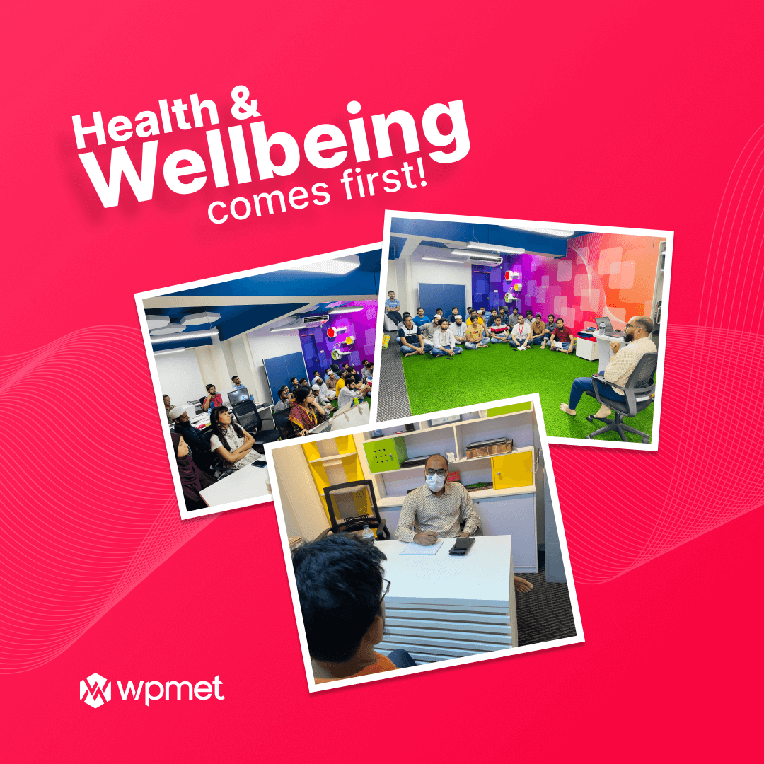 Health and wellbeing session by Wpmet