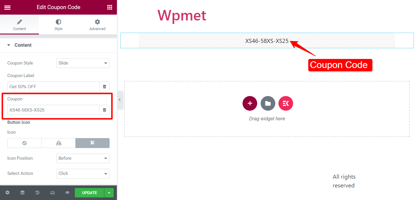 How to Create Coupon Codes in Elementor Wpmet