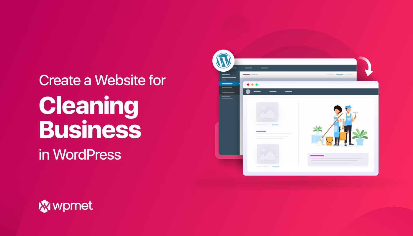 Come creare un sito web per un azienda di pulizie in WordPress