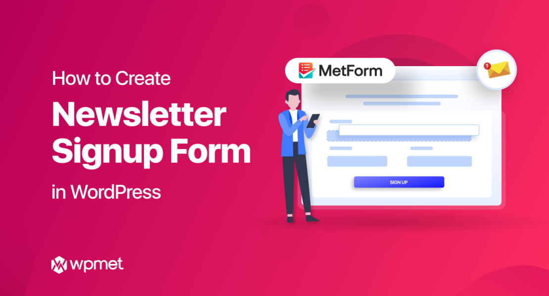 How to create a newsletter signup form in WordPress