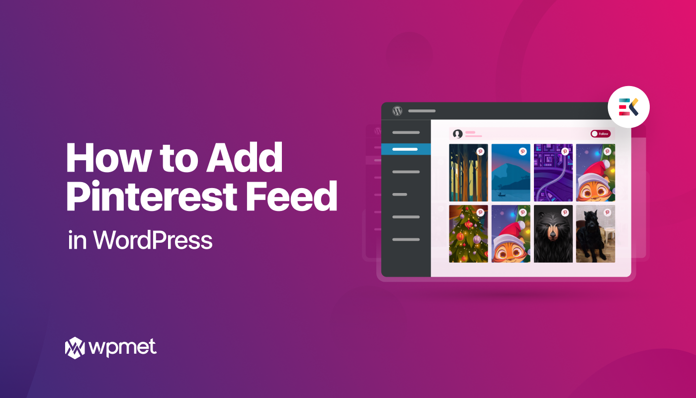 How to add Pinterest feed in WordPress- Featured image