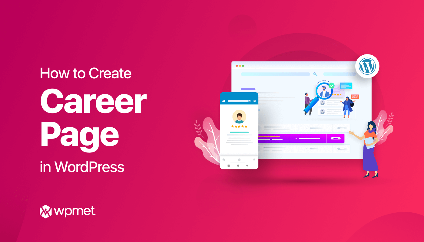 How to create a career page in WordPress- Banner