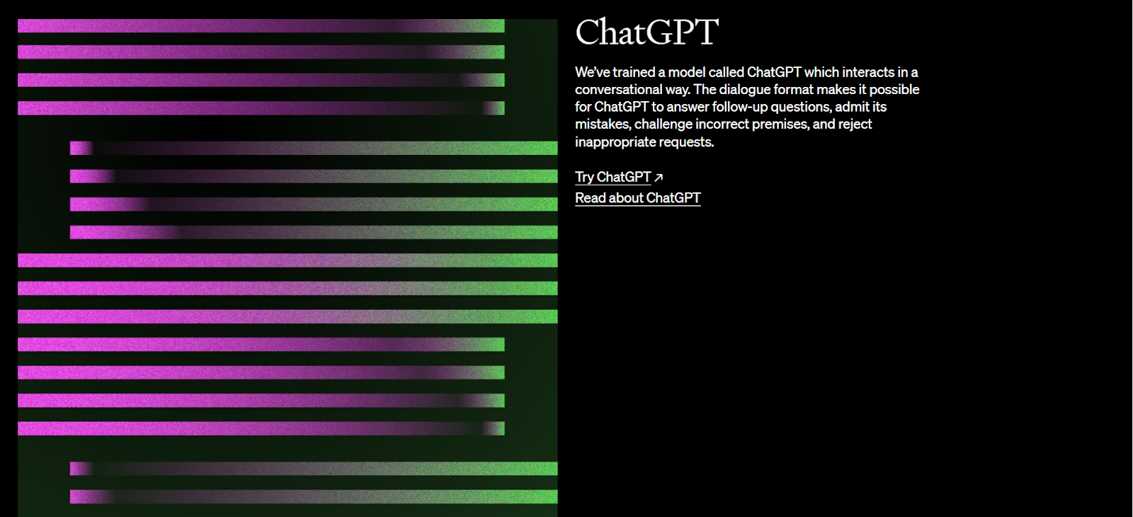 ChatGPT is the popular Ai chatbot