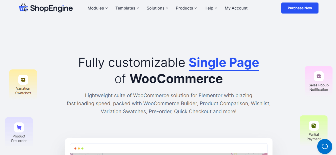 ShopEngine, an advanced WooCommerce builder