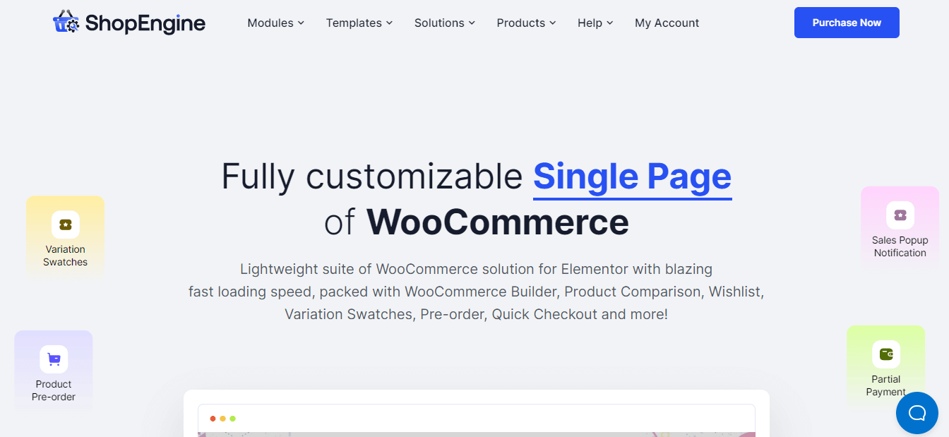 ShopEngine, zaawansowany kreator WooCommerce