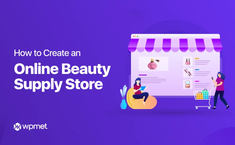 Online beauty store supply store