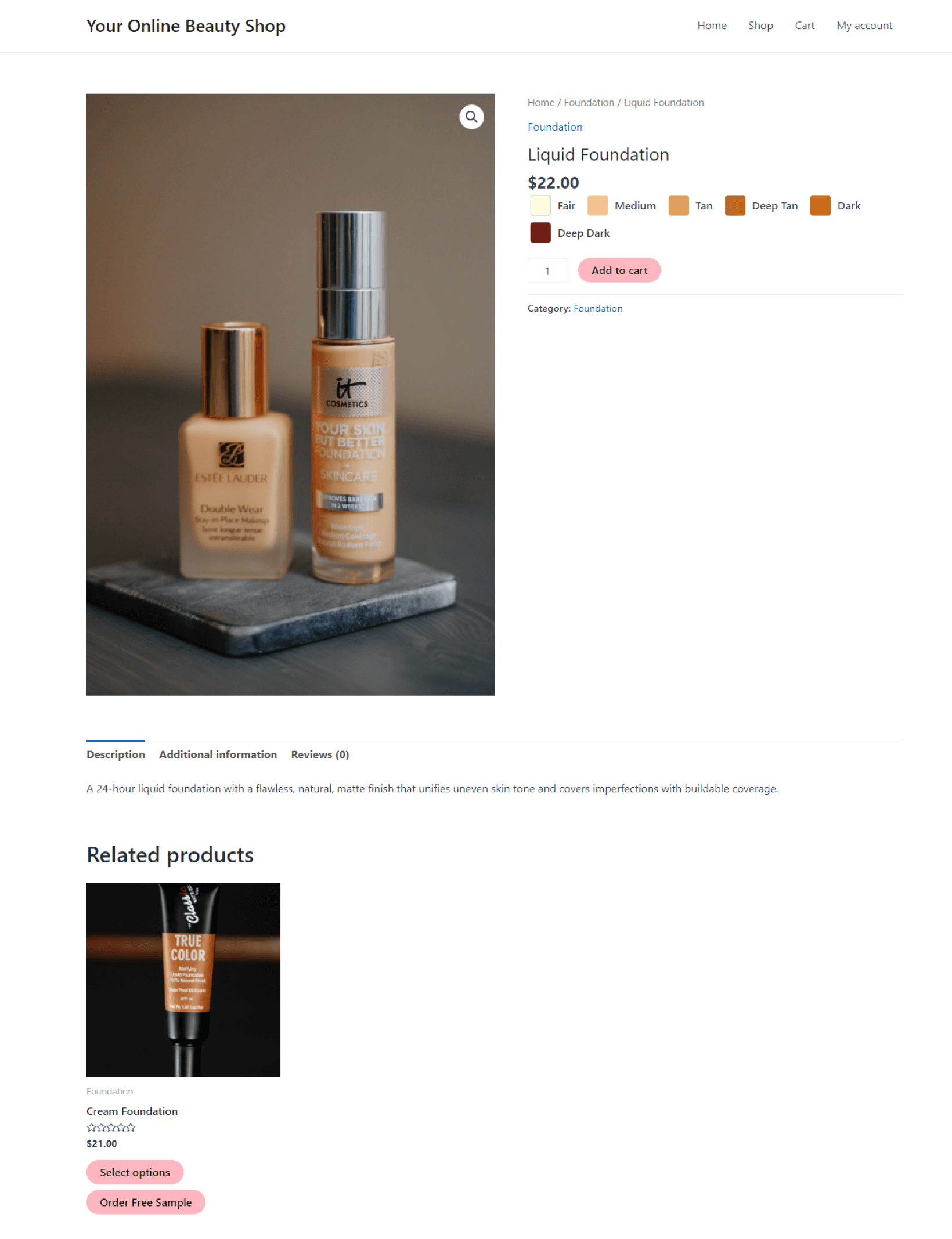 Let Customers Pick Their Perfect Shade with Color Swatches