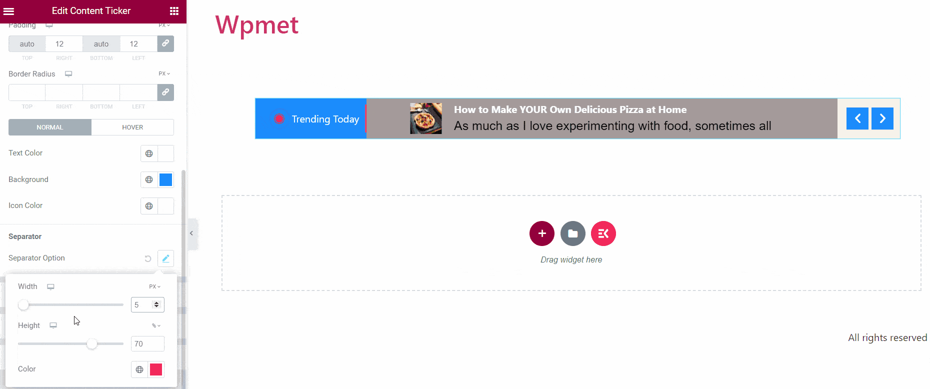 Add news ticker style moving scroll to text boxe - Esri Community