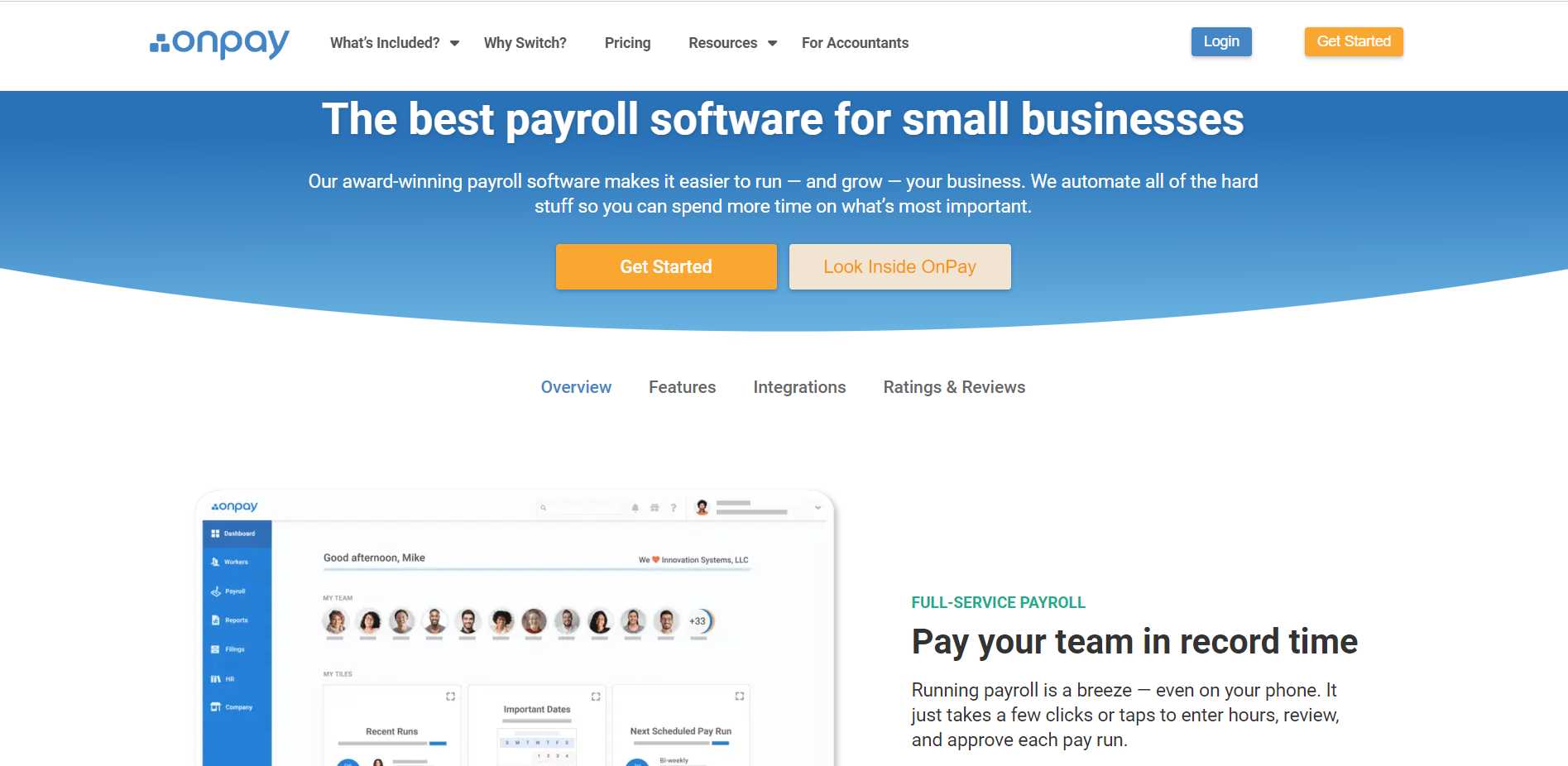 Onpay HR Software for Payroll 