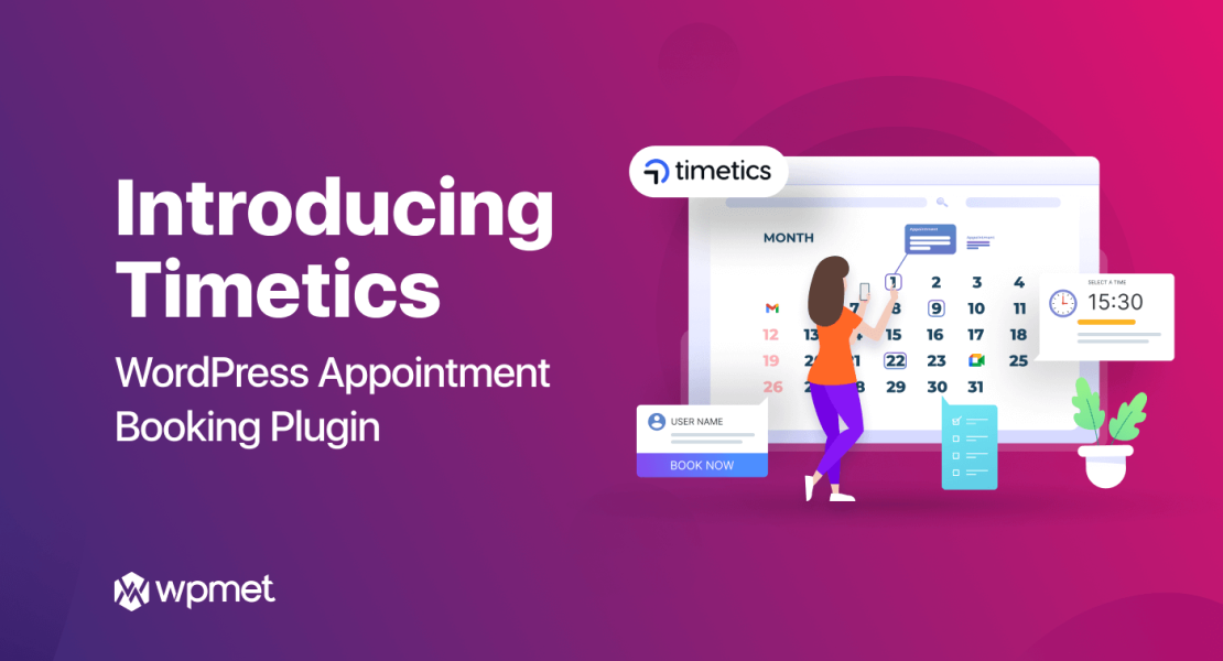 Introducing Timetics, WordPress appointment booking plugin