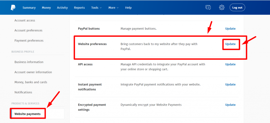 Zdobądź token identyfikacyjny PayPal