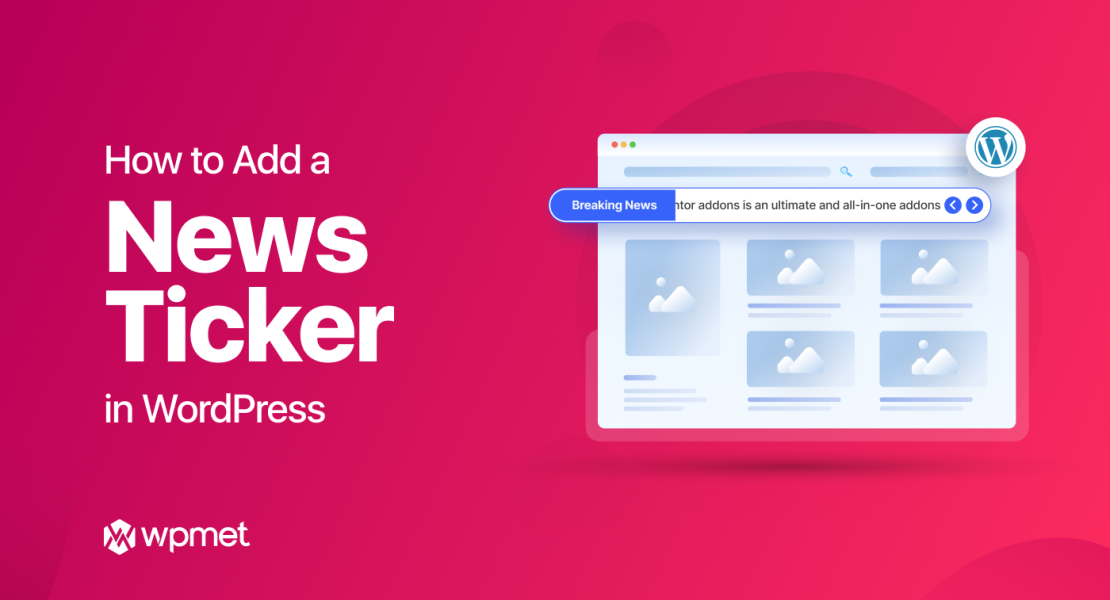 News ticker in WordPress