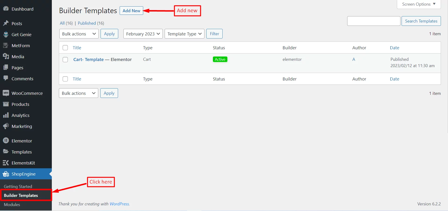 Add a new template for single product page