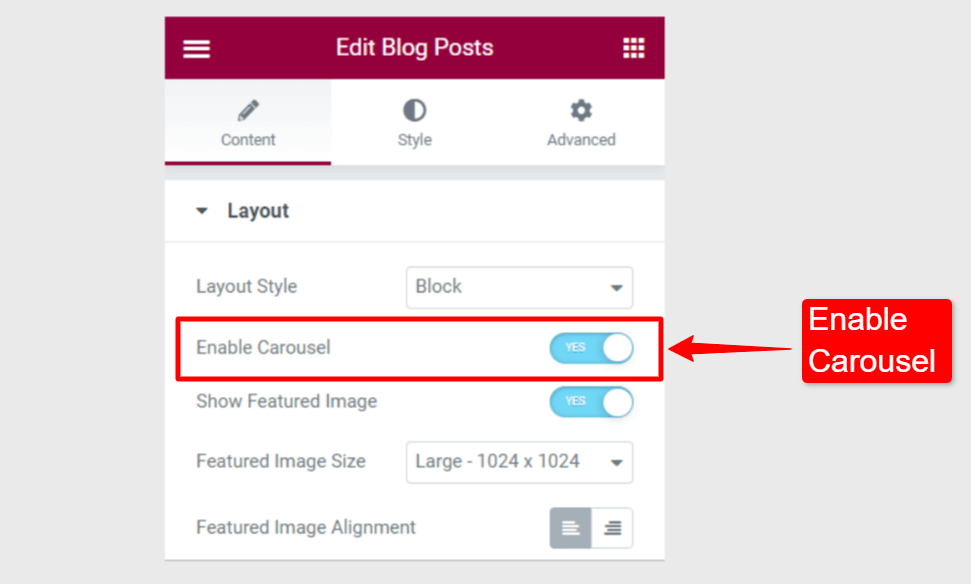 How to Show a Post List in WordPress: Carousel