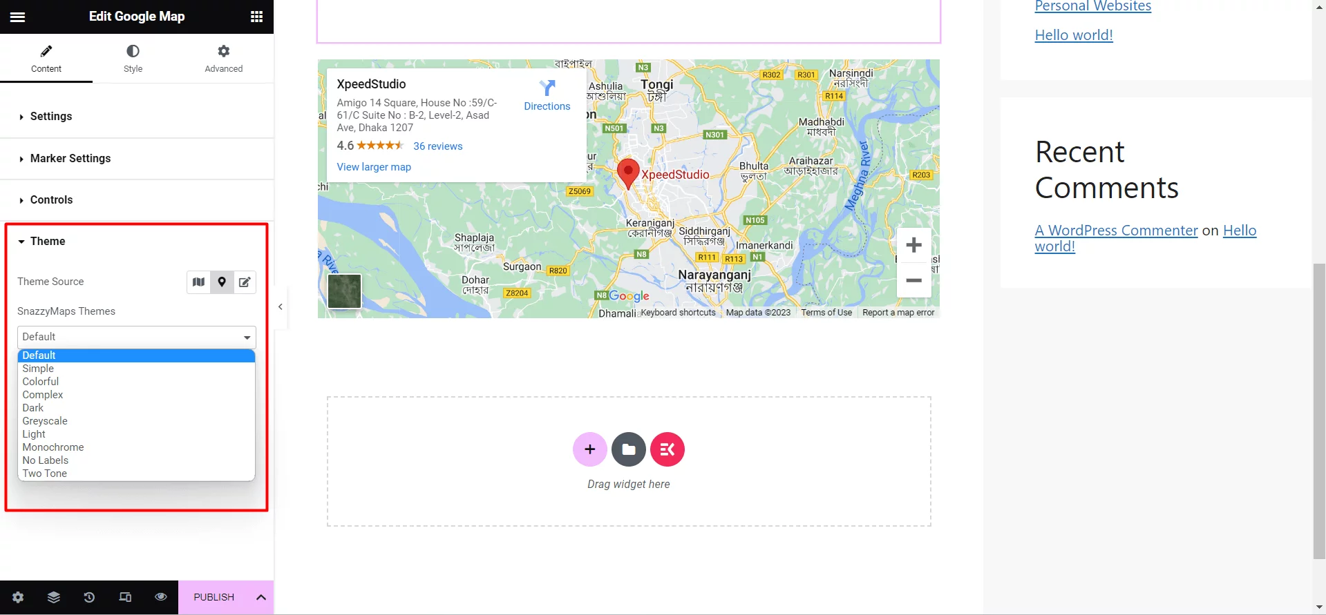 Snazzy Maps Theme-Quelle