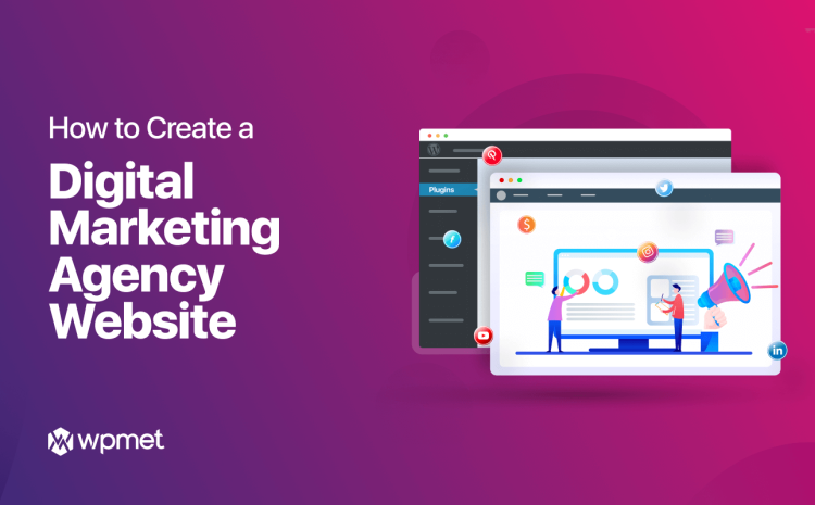 how to create a digital marketing website