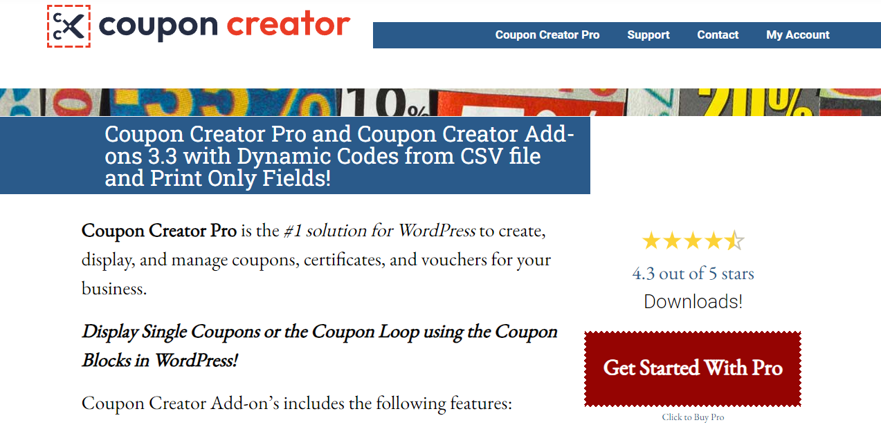 Coupon Creator- Best WordPress Coupon Plugins