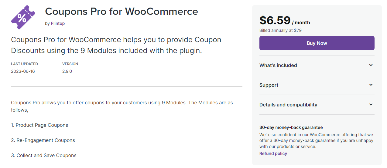 Coupons Pro for WooCommerce- Best WordPress Coupon Plugins