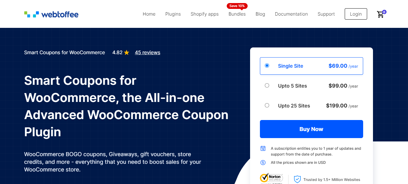 Smart Coupons for WooCommerce- Best WordPress Coupon Plugins