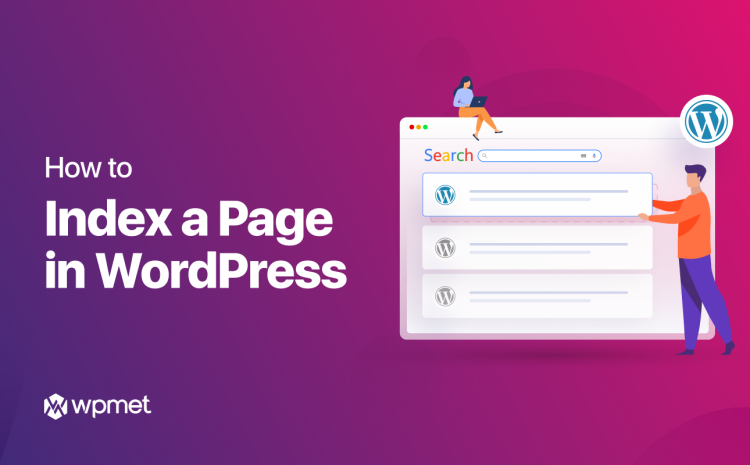 how to index a page in wordpress