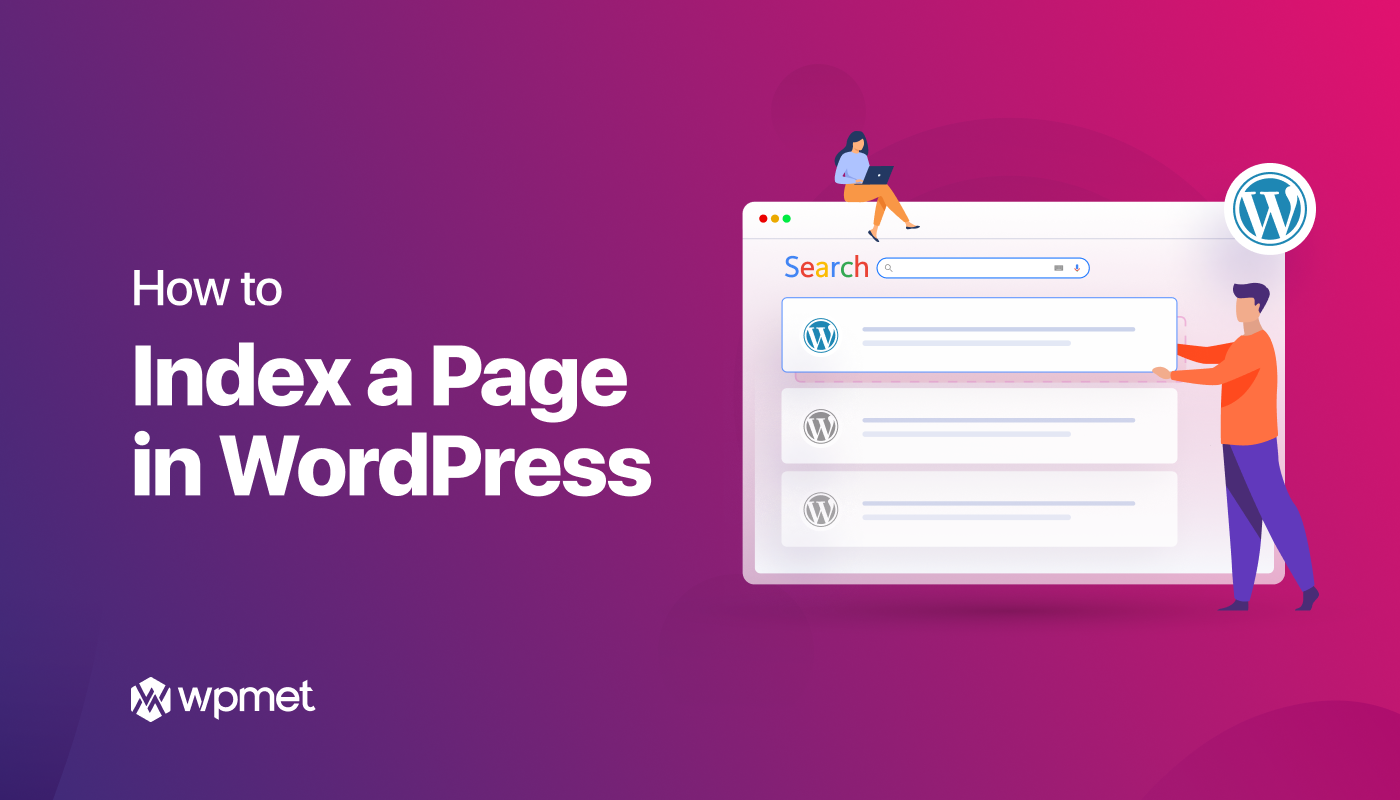 how to index a page in wordpress